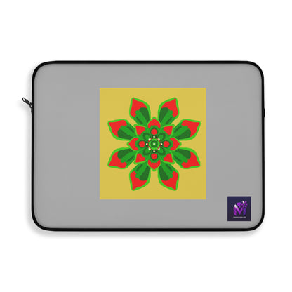 Laptop Sleeve - Mango Succulent print
