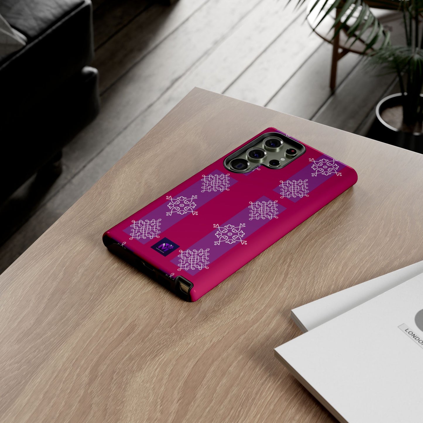 Tough Cases - Dots and Curves print