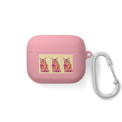 AirPods and AirPods Pro Case Cover - Purrfect Cat gaze print