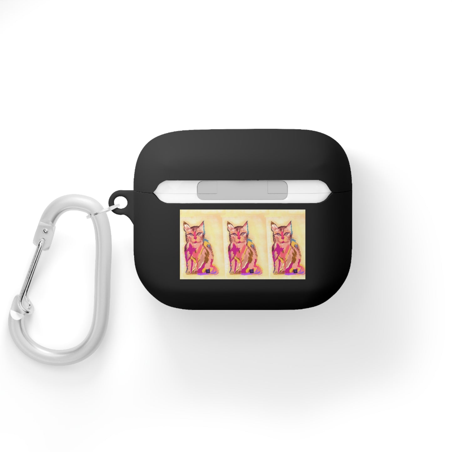 AirPods and AirPods Pro Case Cover - Purrfect Cat gaze print