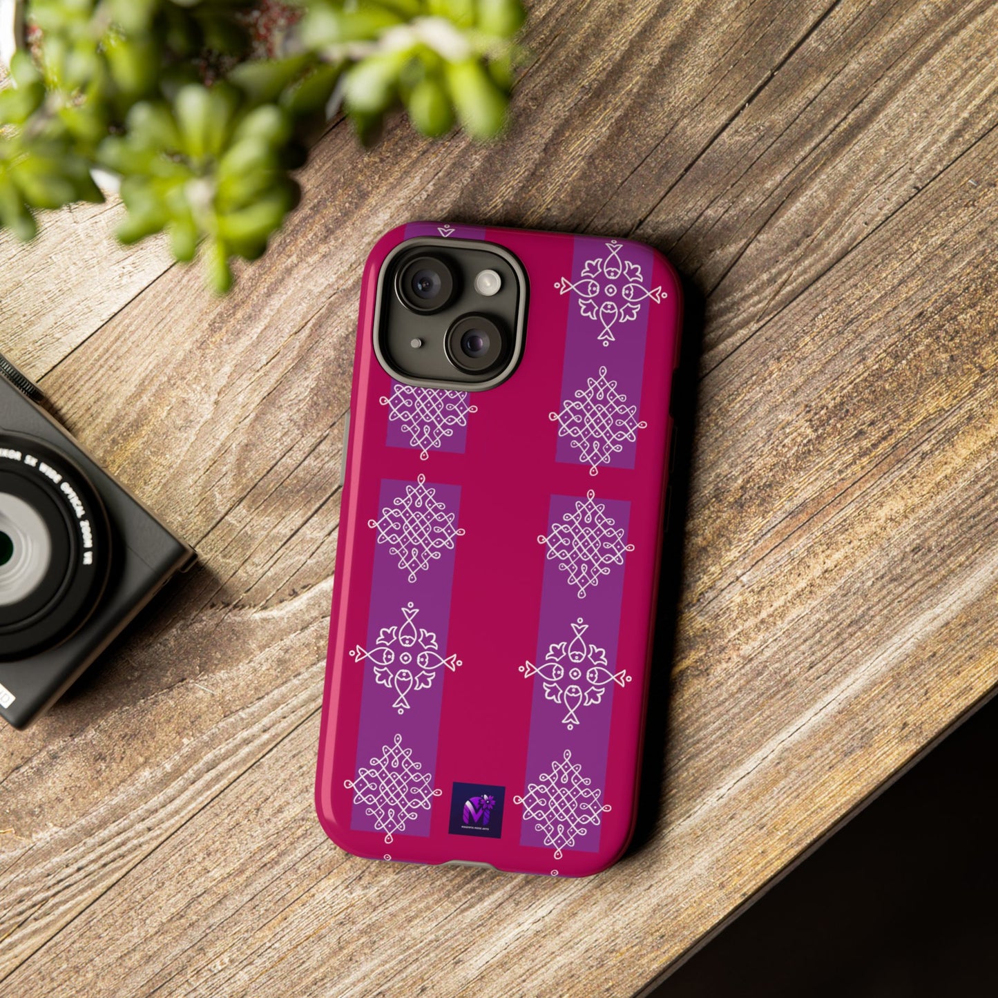Tough Cases - Dots and Curves print