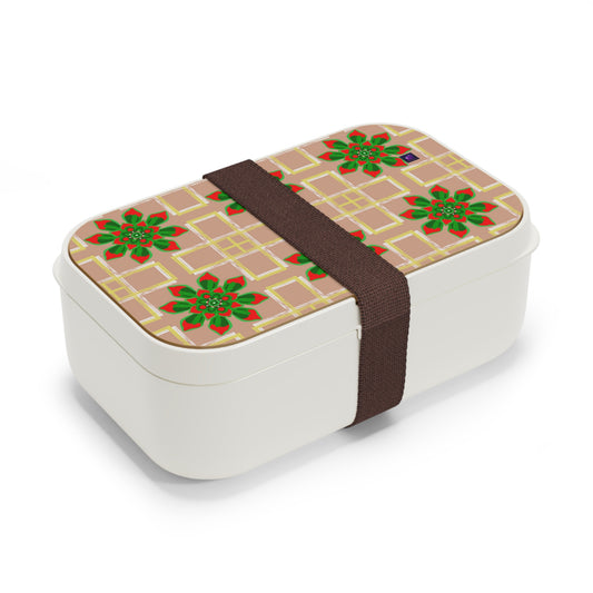 Bento Lunch Box -Festive print