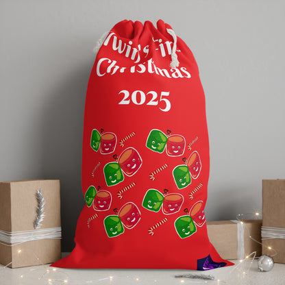 Twins Candy Christmas Santa Sack