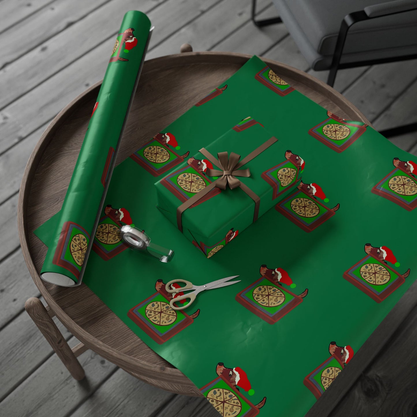 Gift Wrapping Papers - Festive Dog