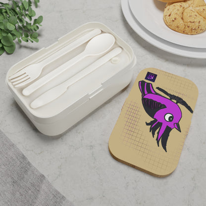 Bento Lunch Box - Magenta Radiance print