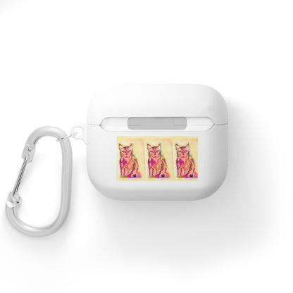 AirPods and AirPods Pro Case Cover - Purrfect Cat gaze print