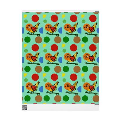 Gift Wrapping Papers-Chirp and cheer wrap