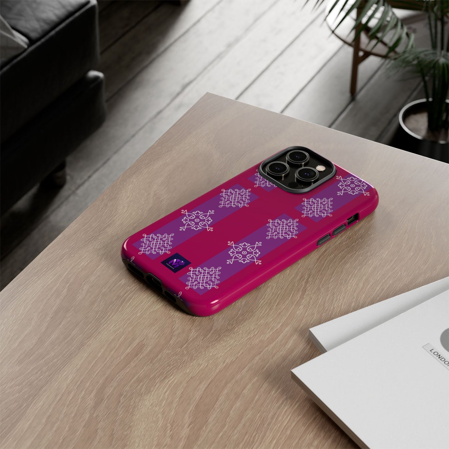 Tough Cases - Dots and Curves print
