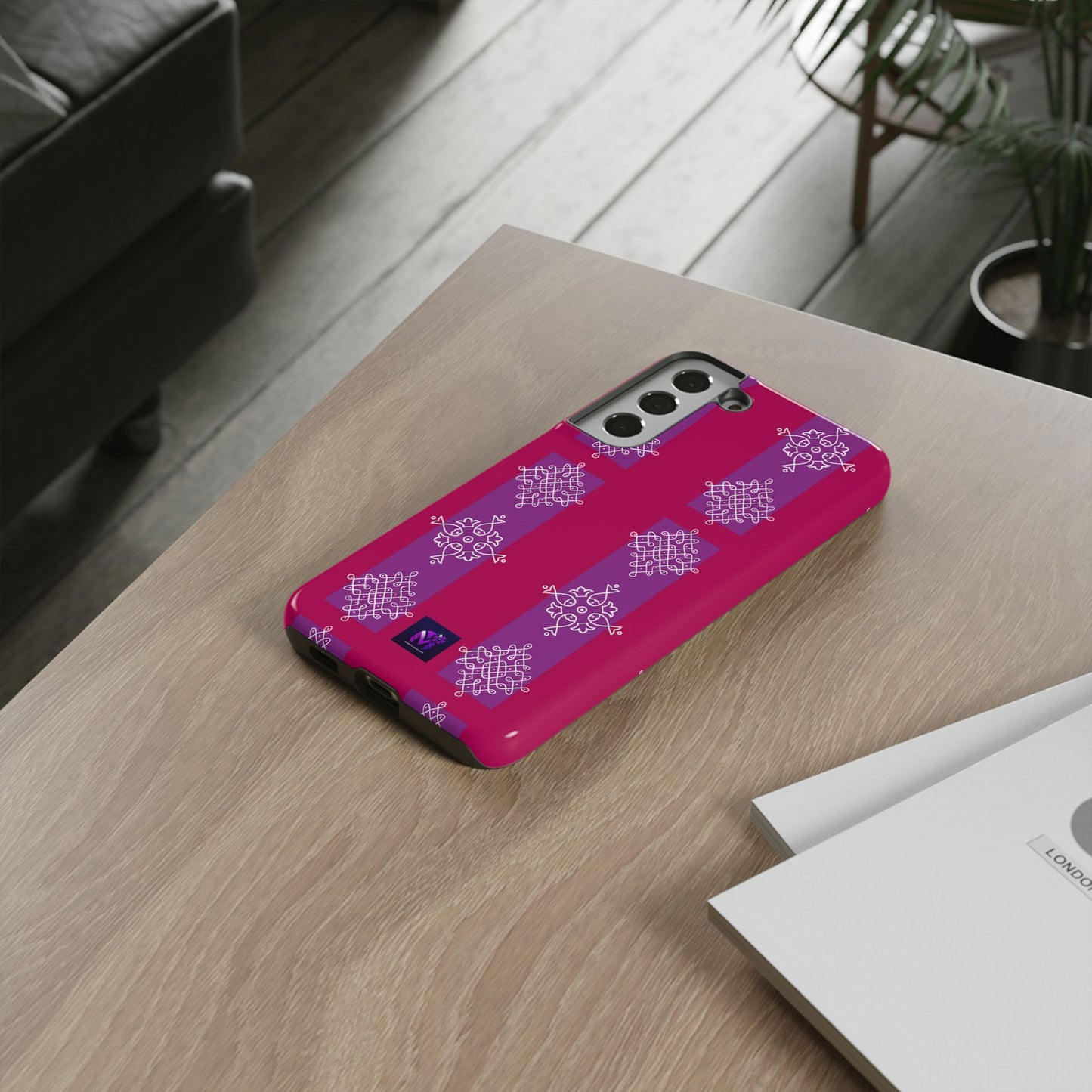 Tough Cases - Dots and Curves print