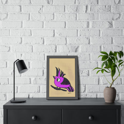 Magenta Radiance - Framed Art