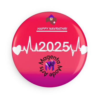 Charity Magnet - Limited edition  Heartbeat Design -Round(10 pcs)