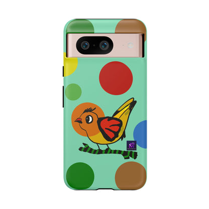 Phone Case - 40 Phone Models- Dotted and Feathered art print