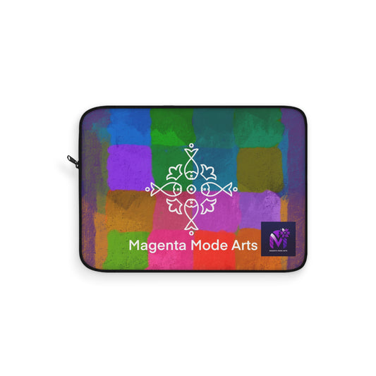 Laptop Sleeve - Sacred Matsya print