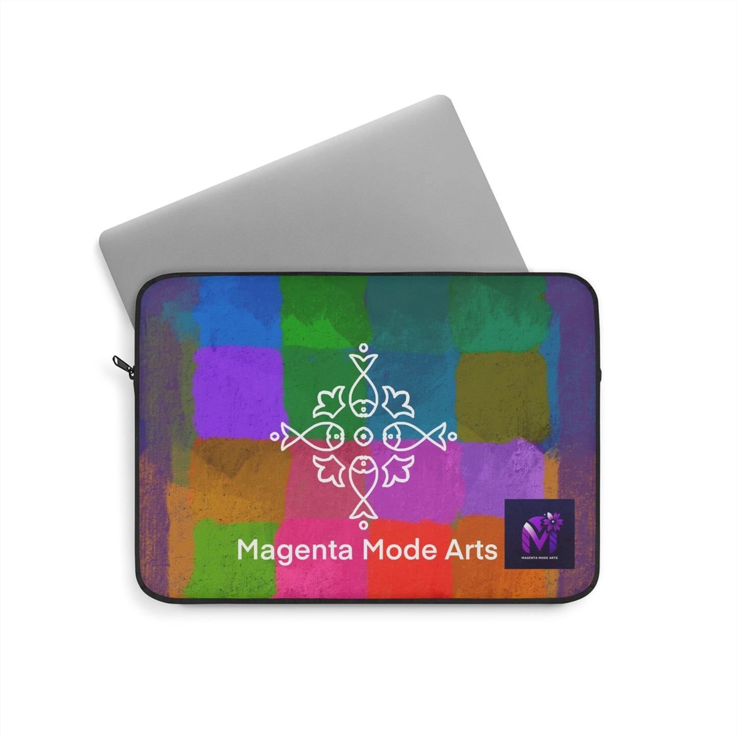 Laptop Sleeve - Sacred Matsya print