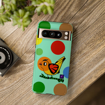 Phone Case - 40 Phone Models- Dotted and Feathered art print