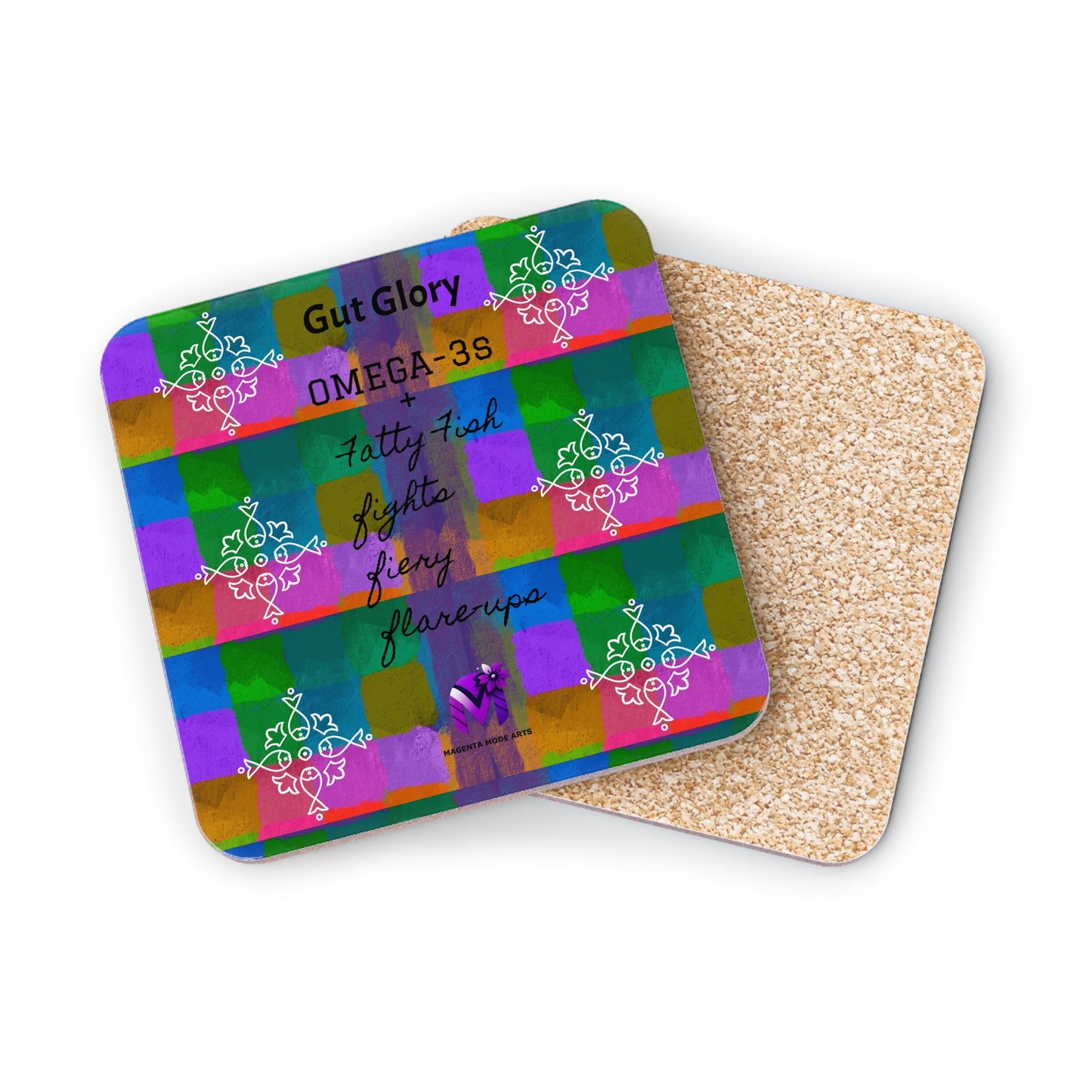 Speciality coasters - Gut Health ( Round/Square)