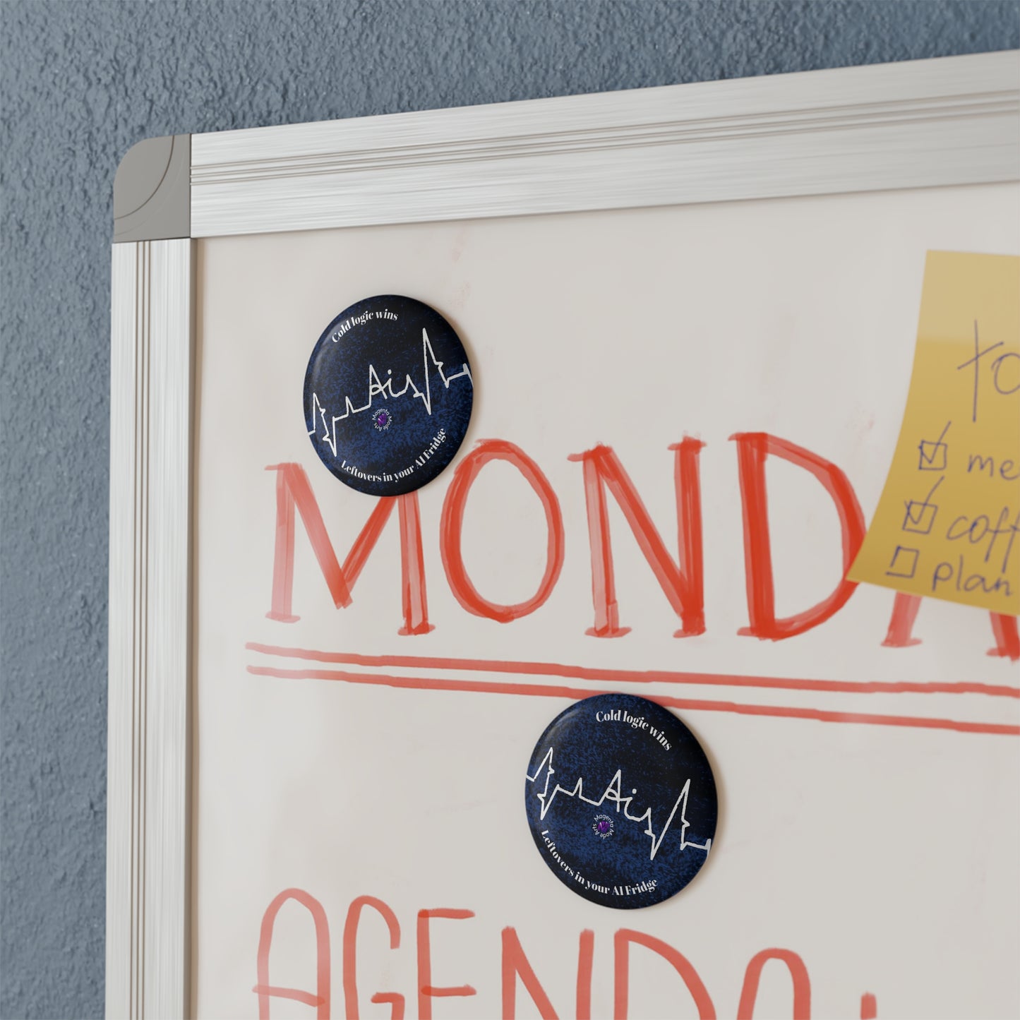 Gift Magnets - AI startup Fridge Magnet