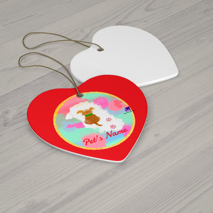 Customised Ornaments that bark (Star,Circle,Heart,Snowflake)