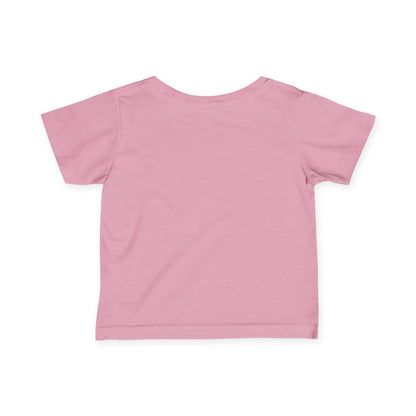 Infant Fine Jersey Tee - Dotted and feathered Girls