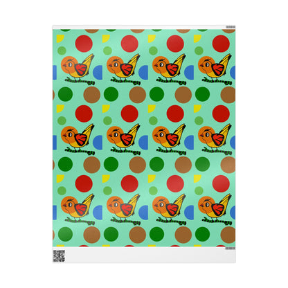 Gift Wrapping Papers-Chirp and cheer wrap