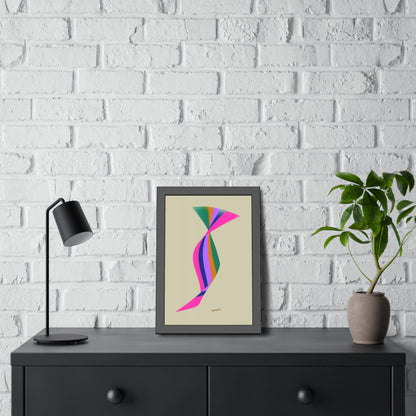 Candy wrapper -Framed Art