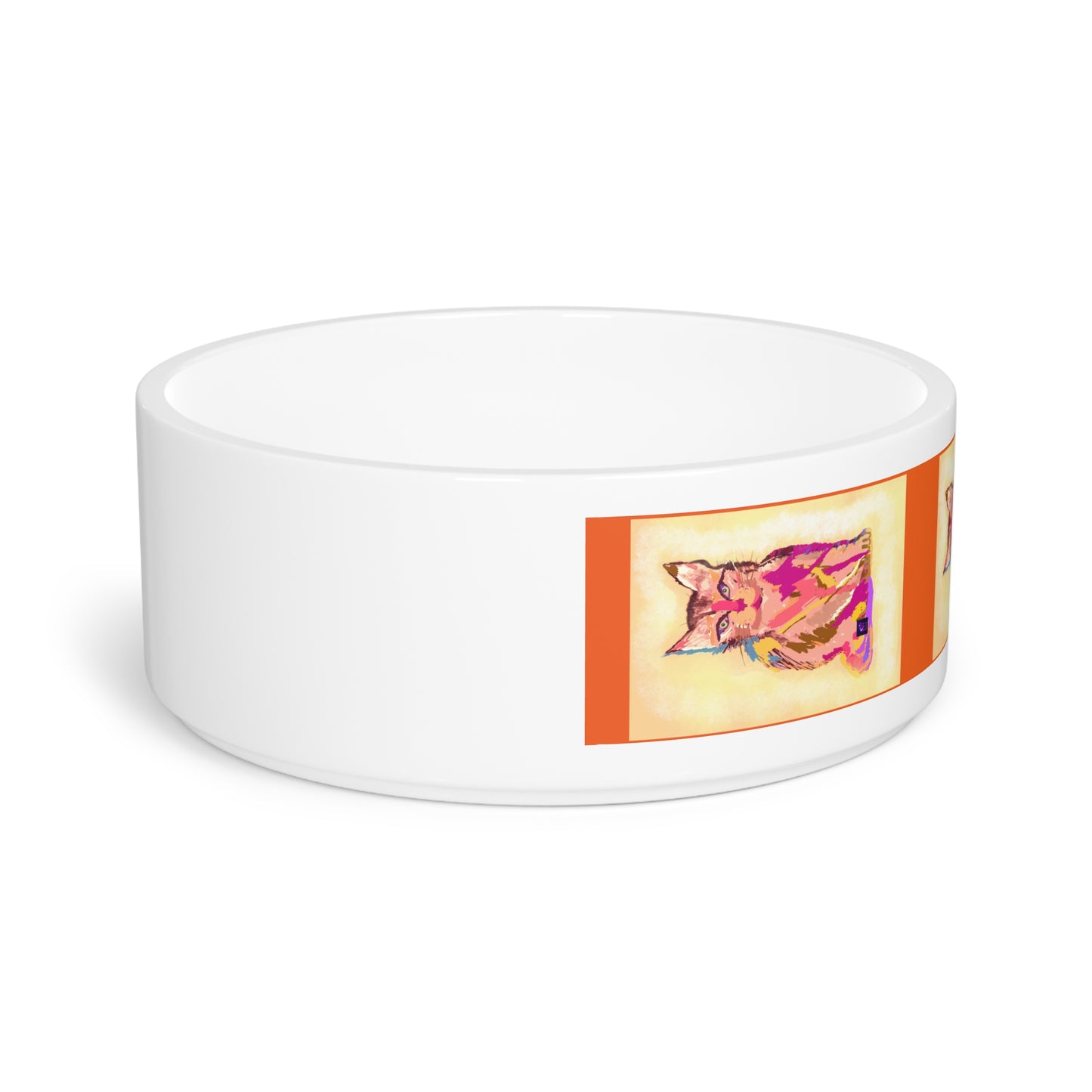 Cat Bowl -Orange