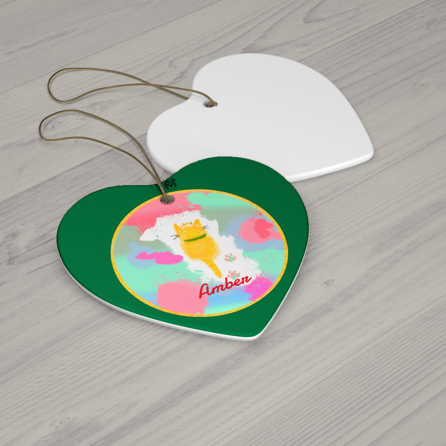 Customised Ornaments that meow (Star,Circle,Heart,Snowflake)