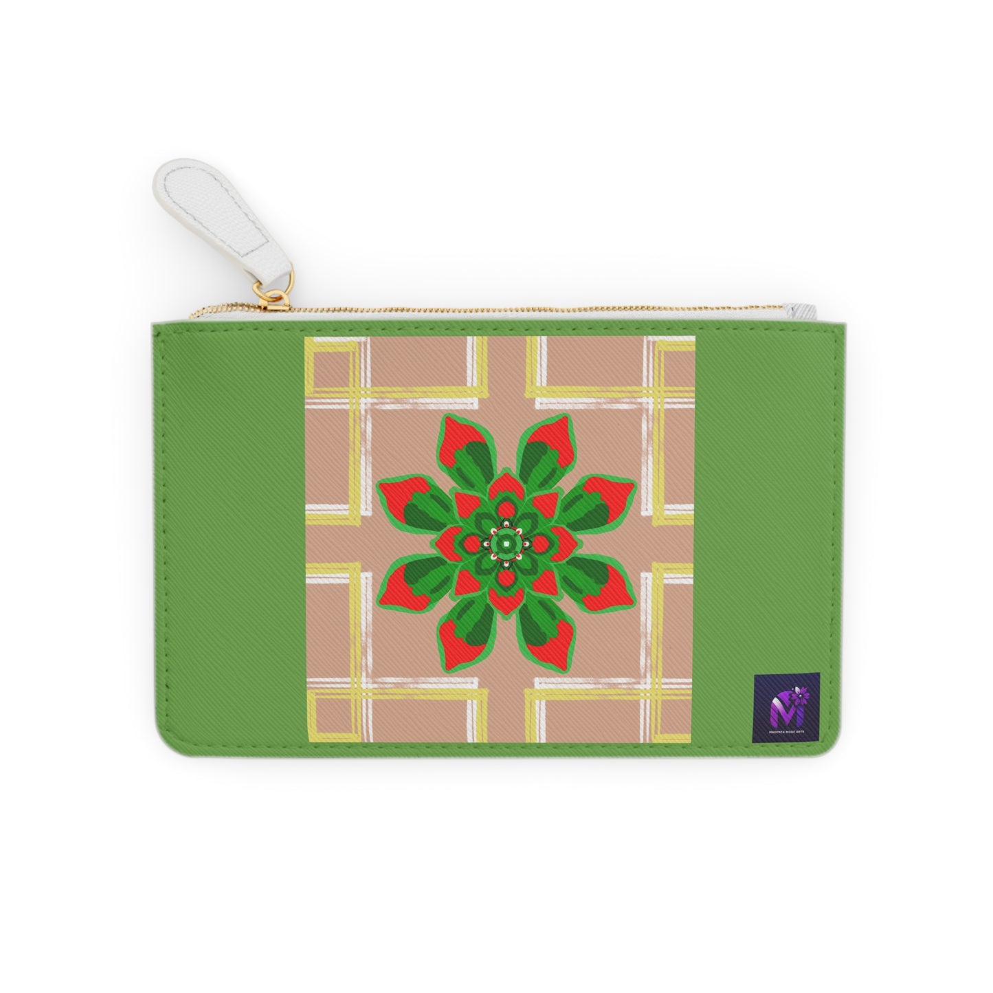 Mini Clutch Bag-Festive print