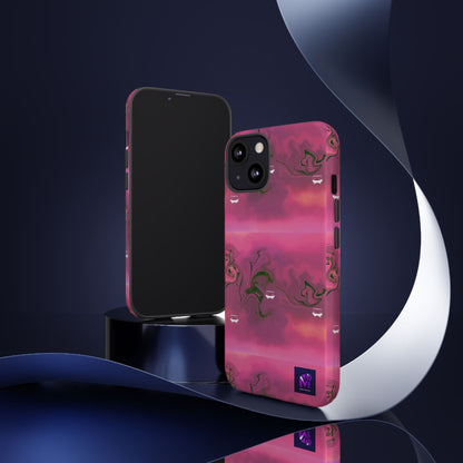 Tough Cases - Magenta Aura print