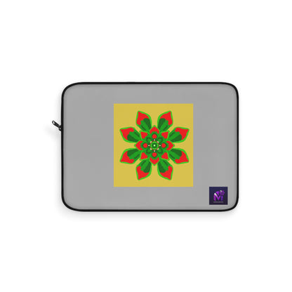 Laptop Sleeve - Mango Succulent print