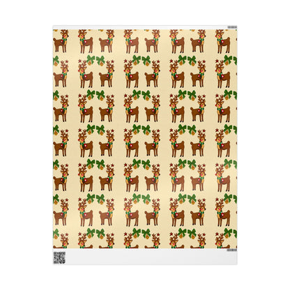 Gift Wrapping Papers - Reindeer Jingle