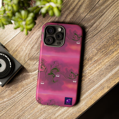 Tough Cases - Magenta Aura print