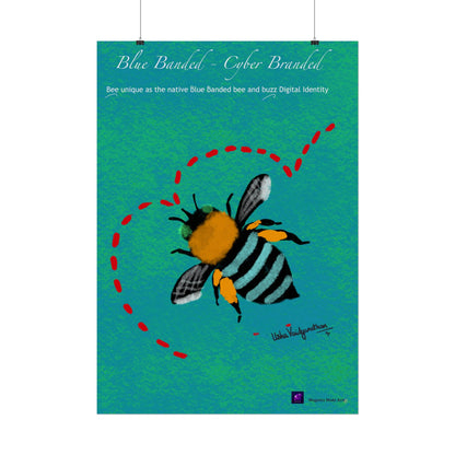 Cyber Buzz - Rolled Poster Art (no frame included)