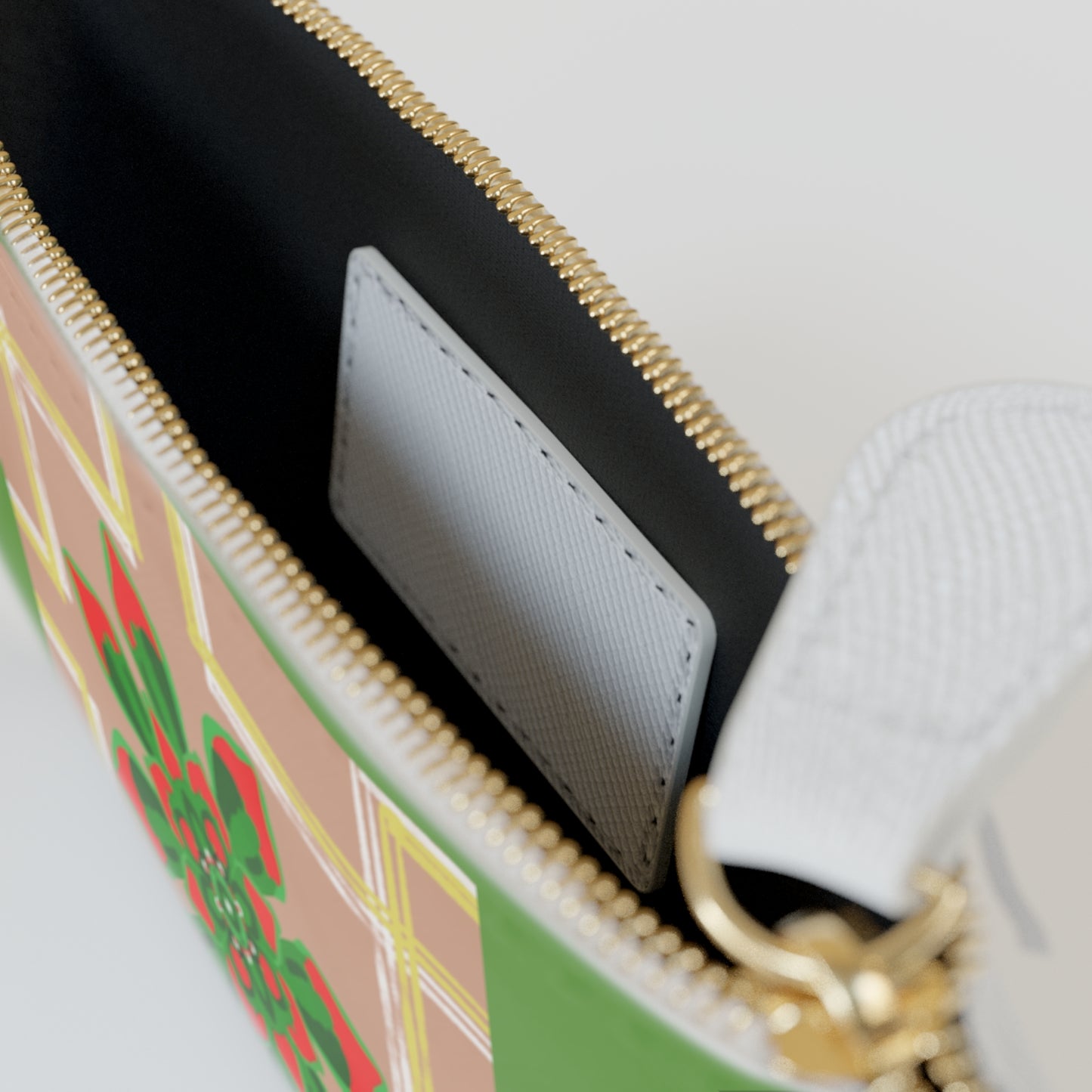 Mini Clutch Bag-Festive print