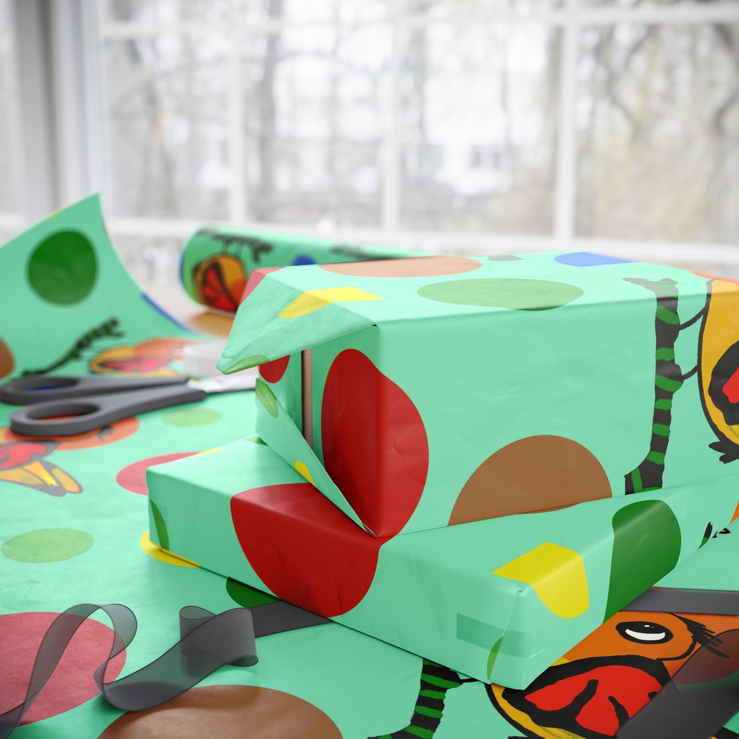 Gift Wrapping Papers-Chirp and cheer wrap