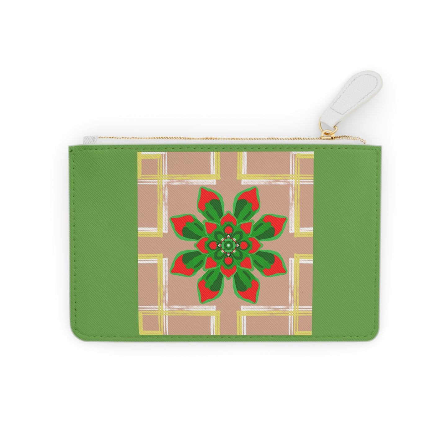 Mini Clutch Bag-Festive print