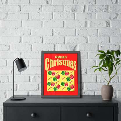 Sweet Christmas Marshmallow duos- Framed Art