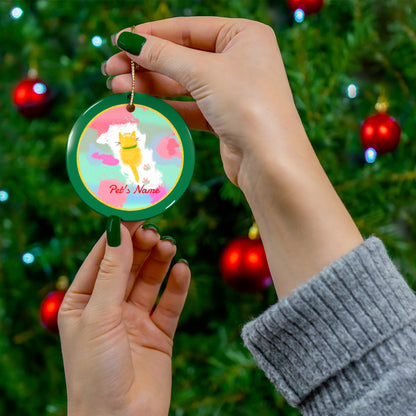 Customised Ornaments that meow (Star,Circle,Heart,Snowflake)