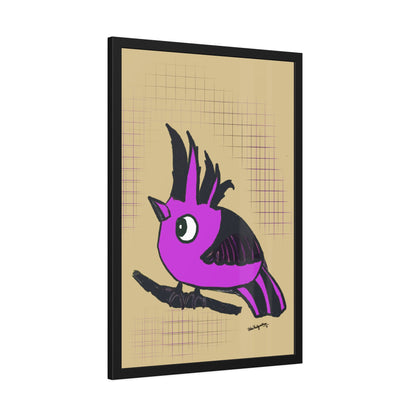 Magenta Radiance - Framed Art