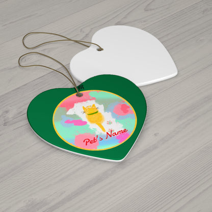 Customised Ornaments that meow (Star,Circle,Heart,Snowflake)