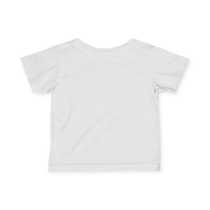 Infant Fine Jersey Tee - Dotted and feathered Girls