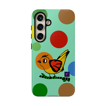 Phone Case - 40 Phone Models- Dotted and Feathered art print