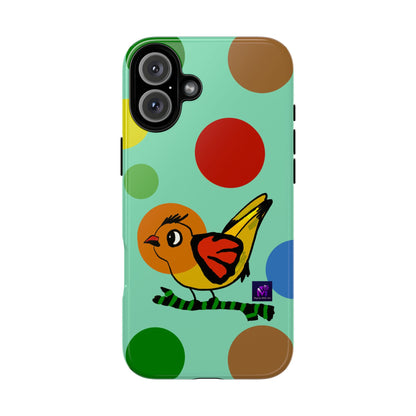 Phone Case - 40 Phone Models- Dotted and Feathered art print