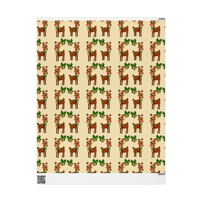 Gift Wrapping Papers - Reindeer Jingle