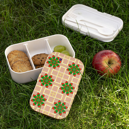 Bento Lunch Box -Festive print