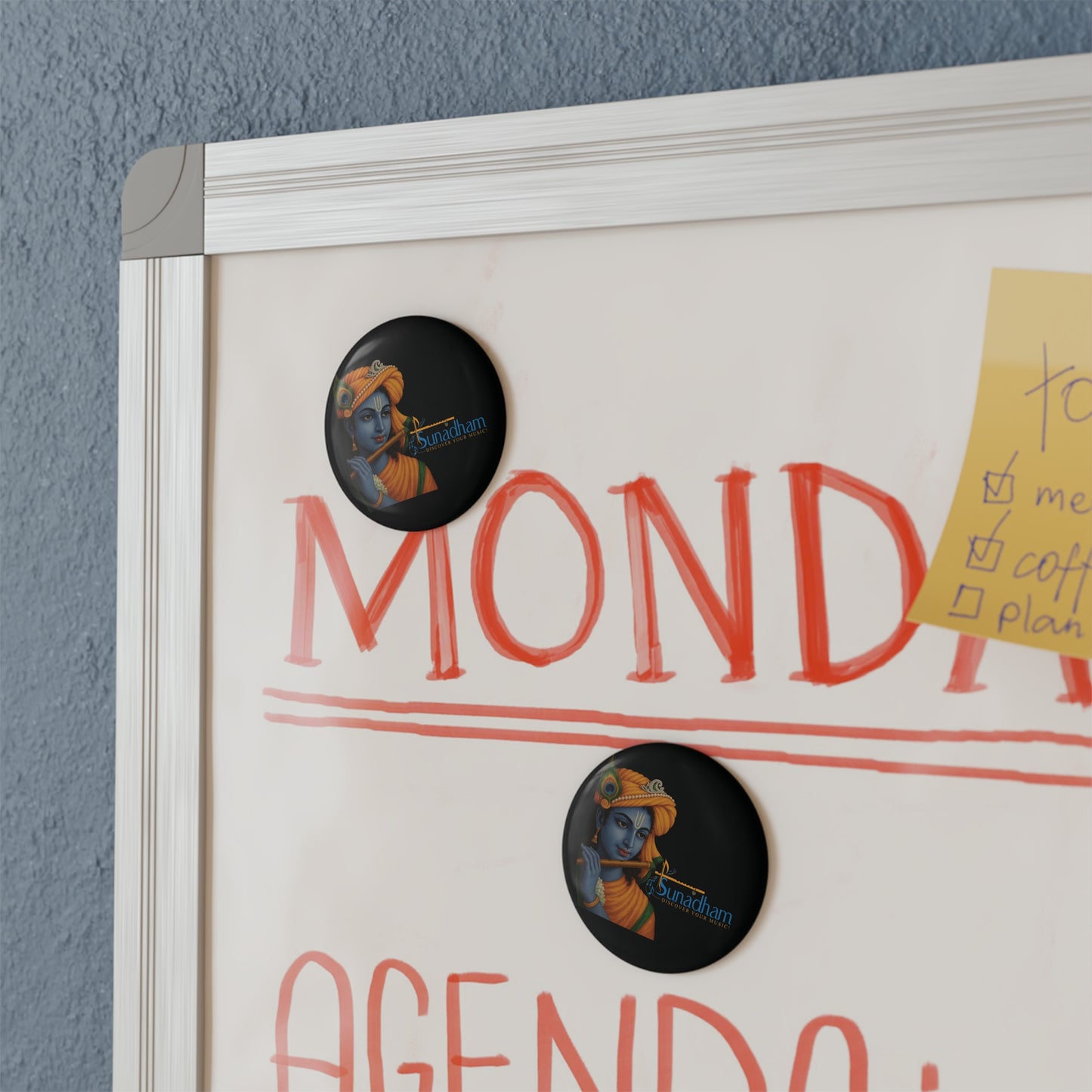 Personalised Magnet with your Business Logo - Round (10 pcs)