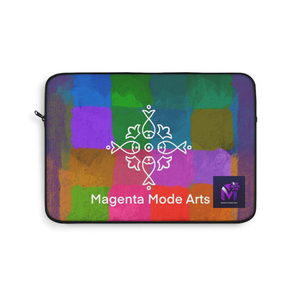 Laptop Sleeve - Sacred Matsya print