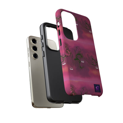 Tough Cases - Magenta Aura print
