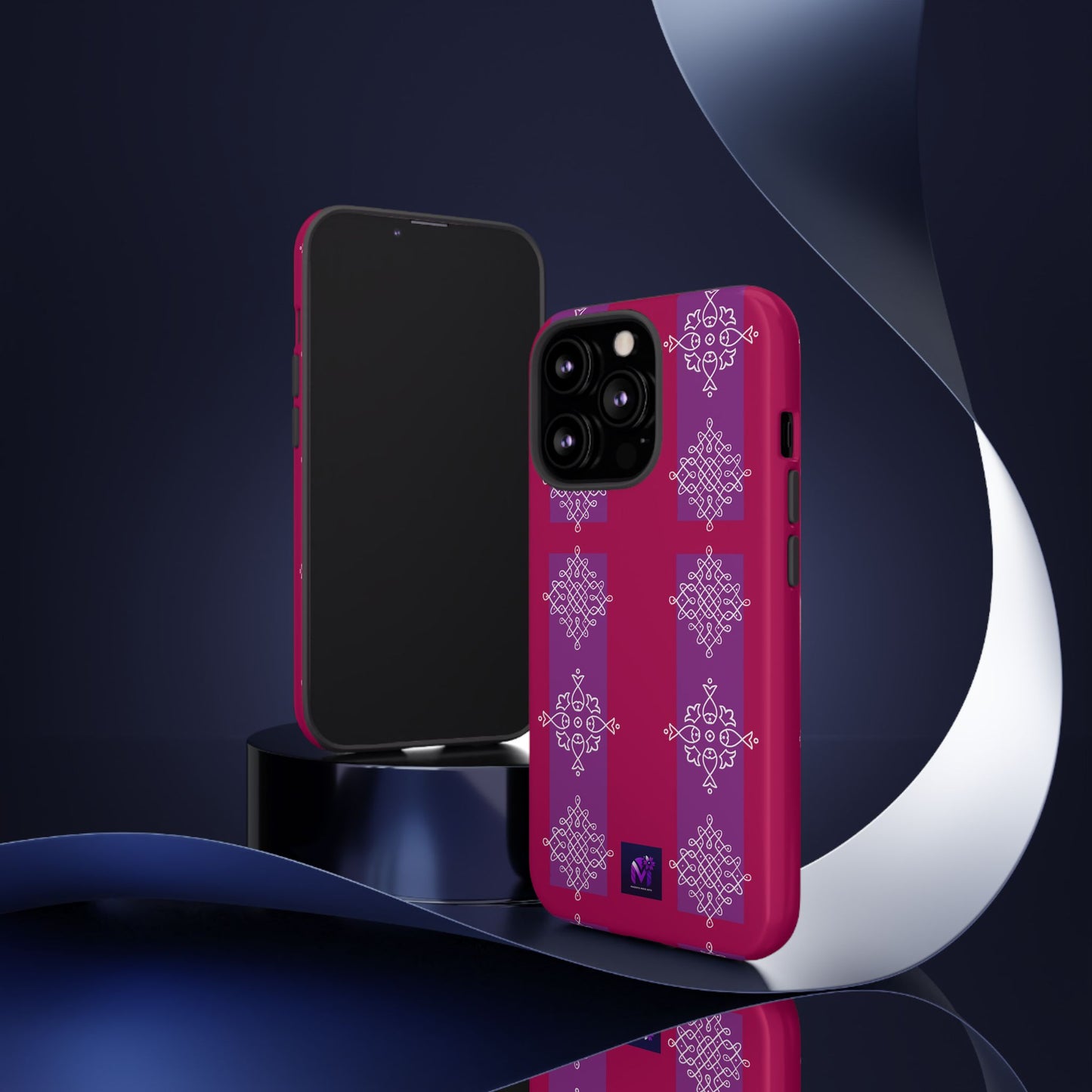 Tough Cases - Dots and Curves print