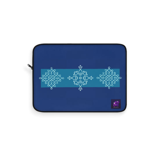 Laptop Sleeve - Dots and curves